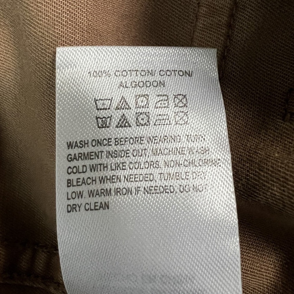Lucky Brand Cargo Solid Mini Skirt Brown Utility Gorpcore Pockets Size S - Picture 5 of 5